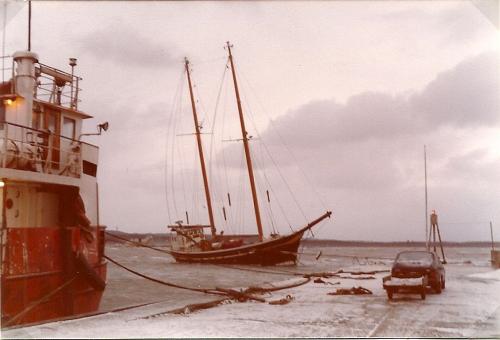Isvinteren kom med en østlig storm, 1979